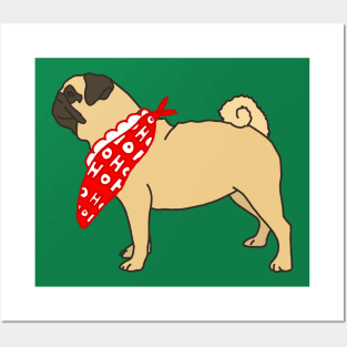 Pug Life for the Holidays Posters and Art